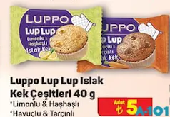 ŞÖLEN LUPPO LUP LUP ISLAK KEK ÇEŞİTLERİ 40 G